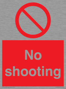 No shooting
